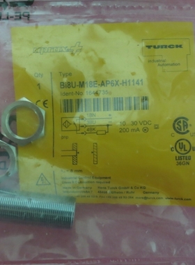 【议价】进口TURCK图尔克 BI8U-M18E-AP6X-H1141 1644735