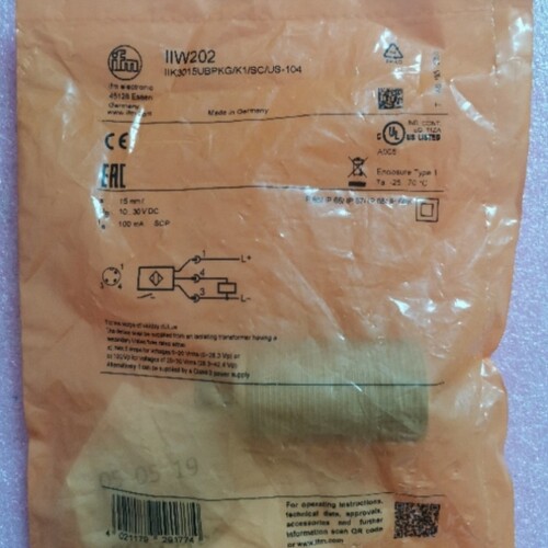 【议价】IFM易福门 IIW202 IIK3015UBPKG/K1/SC/US-104