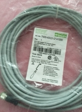 【议价】穆尔MURR连接线 7000-40021-2141000 10米 M12 双头
