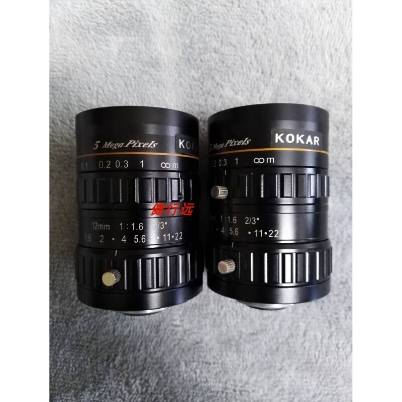 【议价】KOKAR镜头12mm 11.6 2/3 5 ga Pixels高清镜头型号齐全