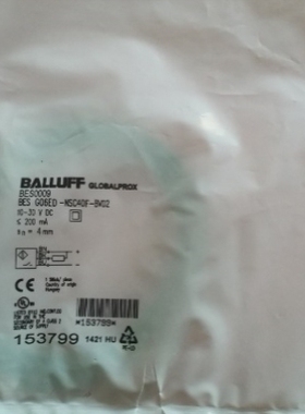 【议价】BALLUFF巴鲁夫 BES0009 BES G06ED-NSC40F-BV02