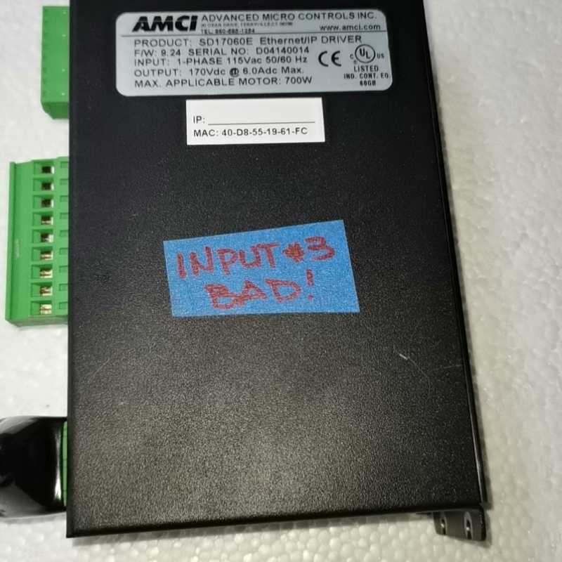 【议价】AMCI步进驱动SD17060E无装有轻微