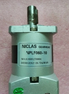 【议价】NICLAS GEARHEAD减速机 NPLF060-10