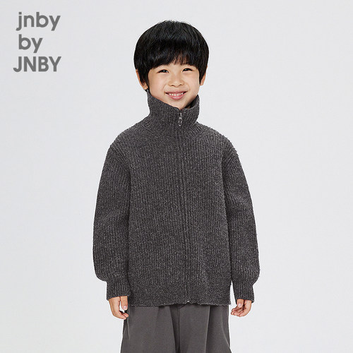 江南布衣童装翻领外套毛衫挺括有型保暖舒适男女童jnbybyjnby