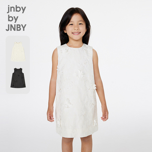 连衣裙25春女童jnbybyjnby1P2G13570 圆领A型无袖 新款 江南布衣童装