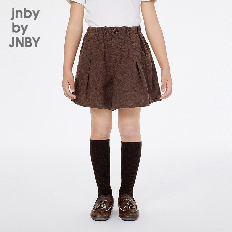 新款江南布衣童装裤子宽松短款裙裤女童25夏jnbybyjnby1
