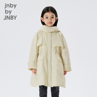 江南布衣童装 羽绒服连帽A型细腻柔软男女童儿童jnbybyjnby 冬装