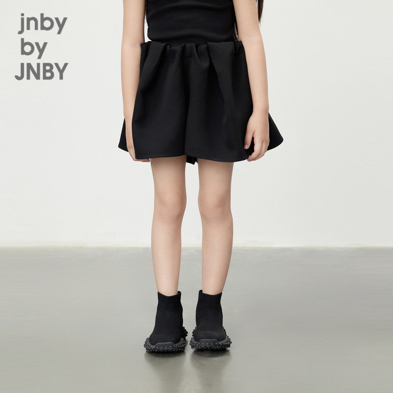 江南布衣童装短裤裙裤阔腿裤休闲简约宽松夏女童儿童jnbybyjn