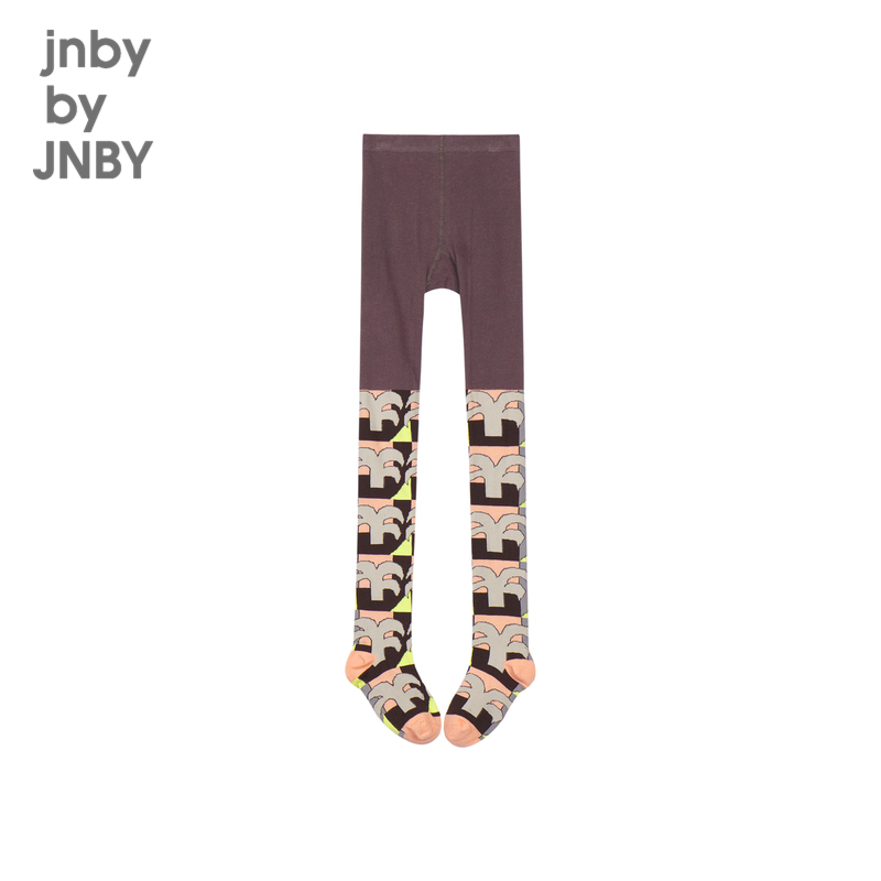 江南布衣童装裤袜植物图案秋冬女童儿童袜子jnbybyjnby6O9N13390