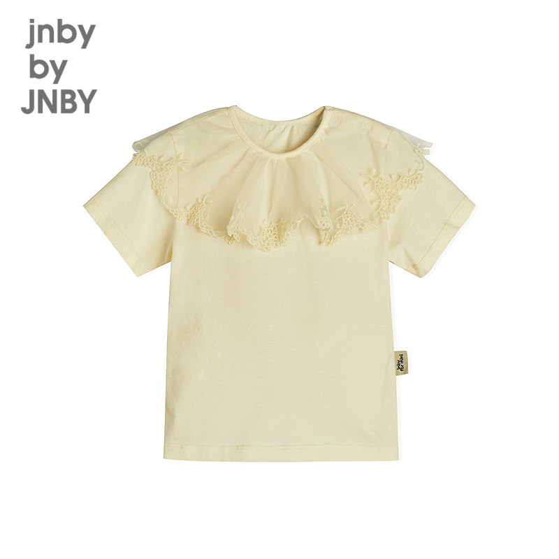 新款江南布衣婴童H型短袖T恤25春女童婴儿jnbybyjnbyY