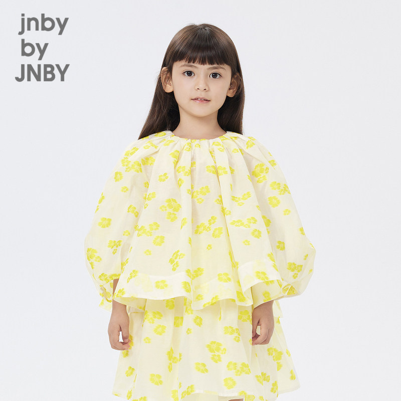 [亲子装]江南布衣童装衬衫公主风抽褶设计感可爱女童jnbybyj