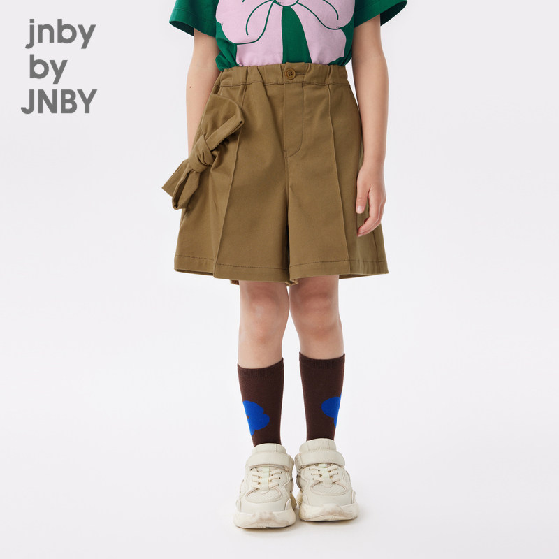 江南布衣童装秋款蝴蝶结阔腿裤子短裤可爱微弹女童儿童jnbybyjnby,童装/婴儿装/亲子装,裤子,淘宝优惠券,粉丝福利购,淘宝优惠卷