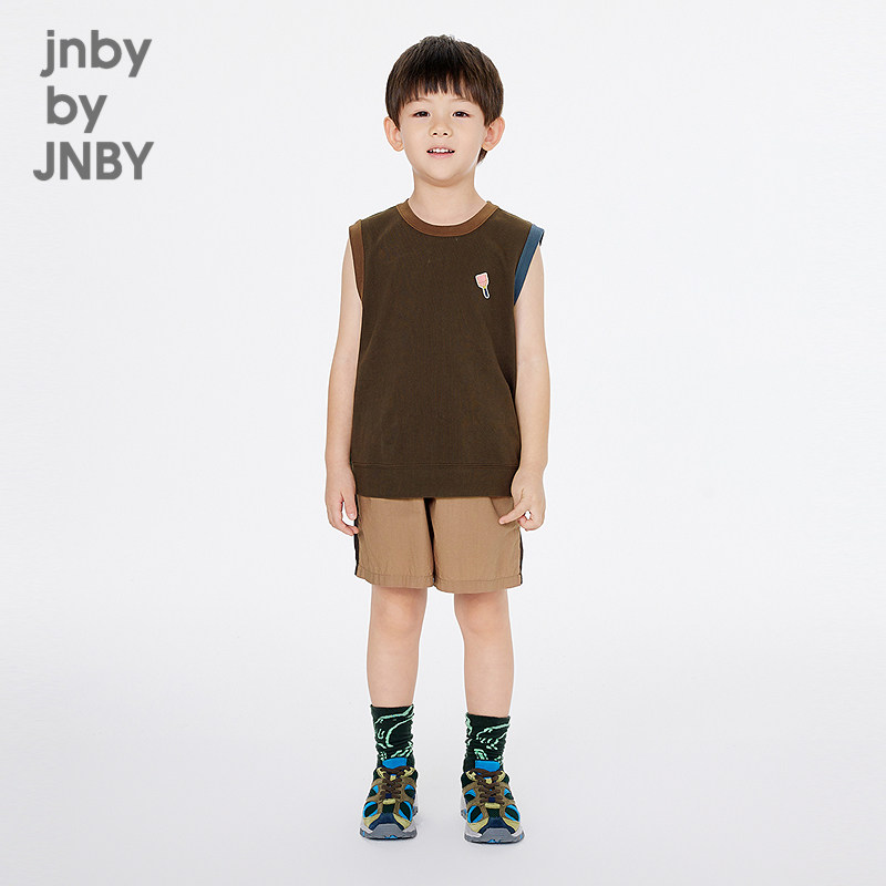 新款江南布衣童装上下装组合套装25夏男童jnbybyjnby1P