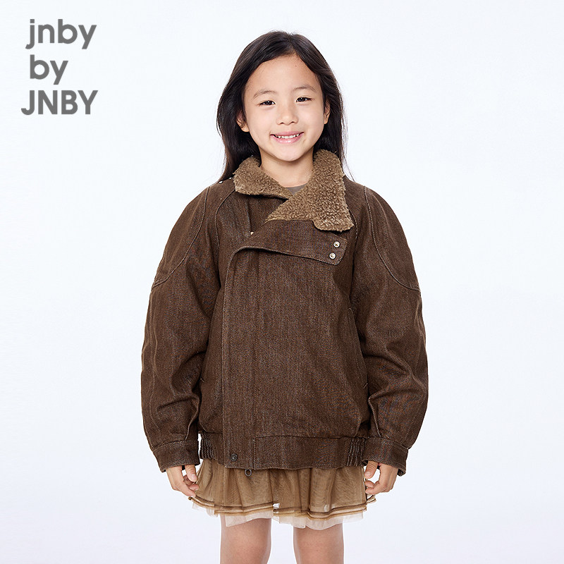 江南布衣童装牛仔夹克宽松日常休闲25秋男女童jnbybyjnby