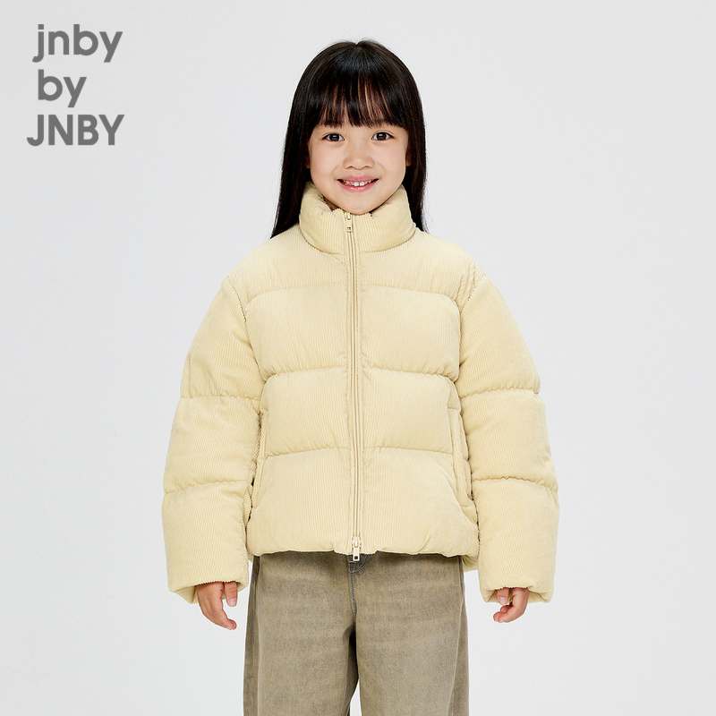江南布衣童装立领短款羽绒服24冬男女童儿童jnbybyjnby1O0C11000