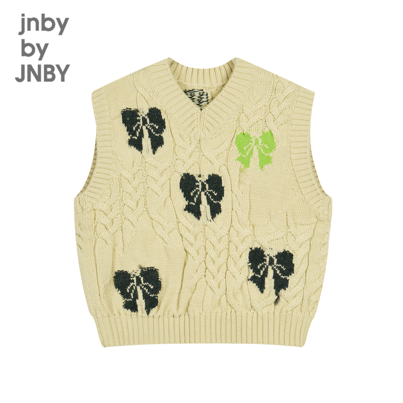 江南布衣童装宽松毛衫背心24秋男女童jnbybyjnby1O9310630