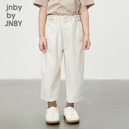 江南布衣童装七分裤香蕉裤牛仔裤简约休闲春男女童儿童jnbybyjnby