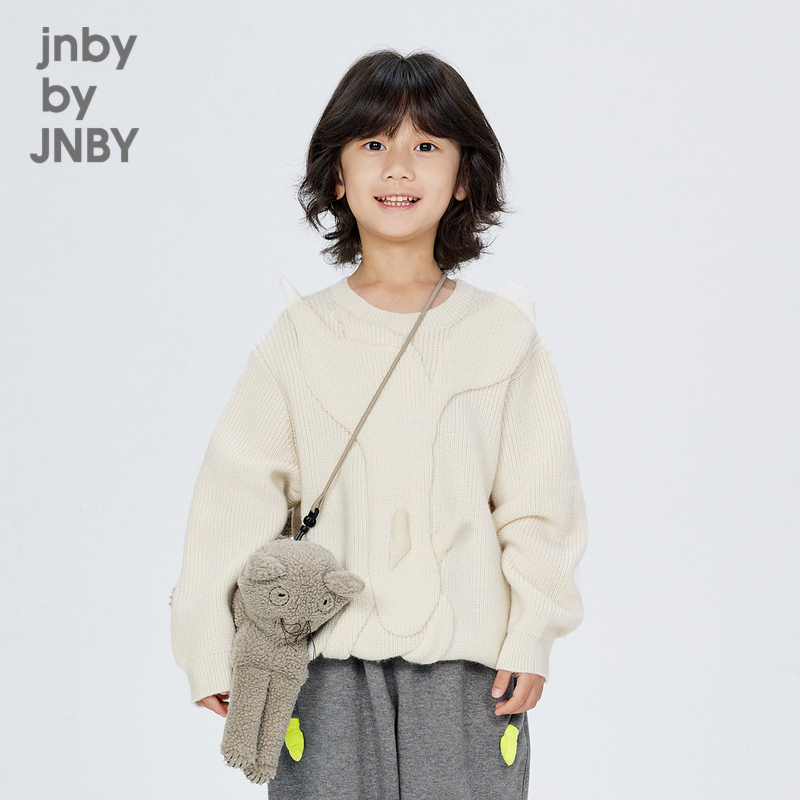 江南布衣童装长袖套头毛衫24秋男女童jnbybyjnby1O8310340