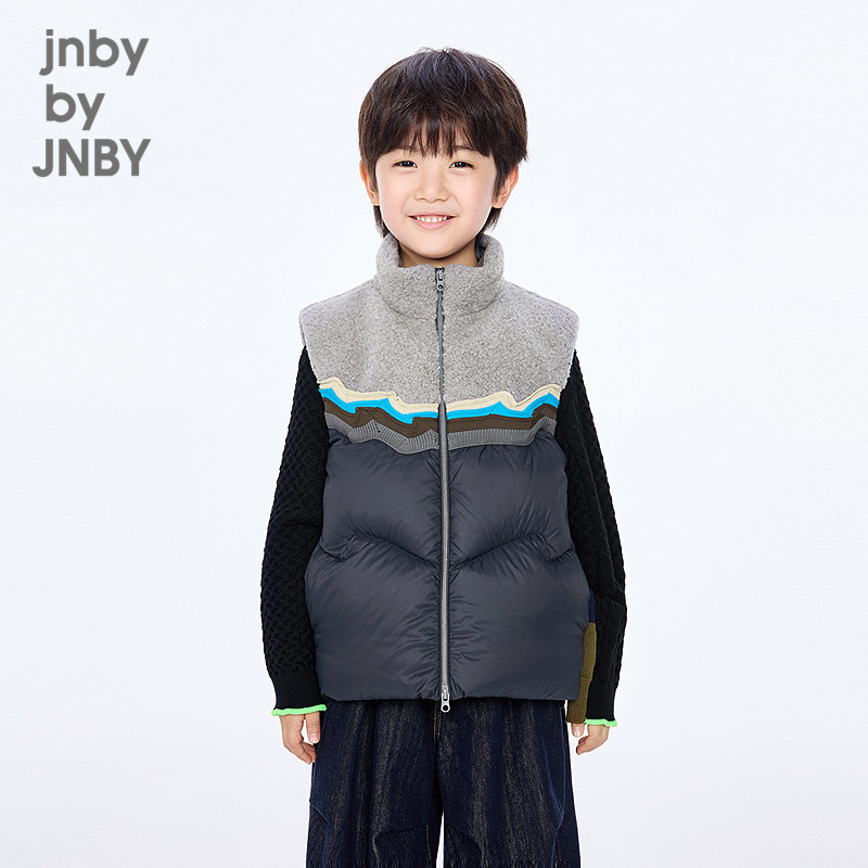 新款江南布衣童装羽绒马甲H型宽松25秋男女童jnbybyjnby1P9C10410,童装/婴儿装/亲子装,羽绒马甲,淘宝优惠券,粉丝福利购,淘宝优惠卷