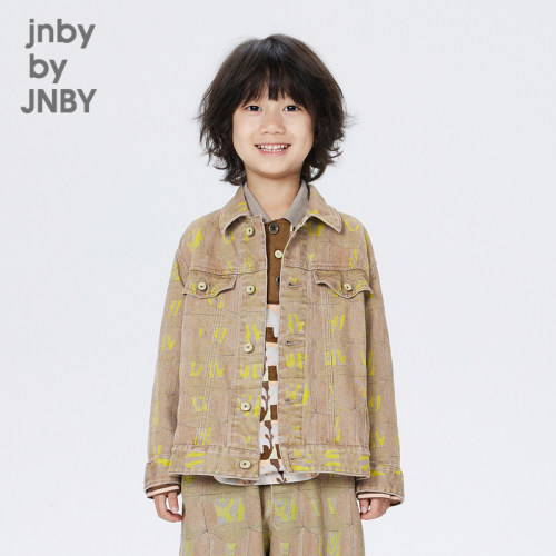 江南布衣童装宽松牛仔夹克休闲舒适折扣男女童jnbybyjnby