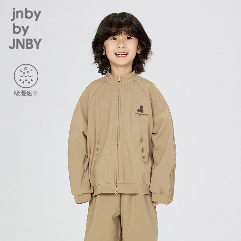 【运动系列】江南布衣童装吸湿速干松卫衣24秋冬男女童jnbyby