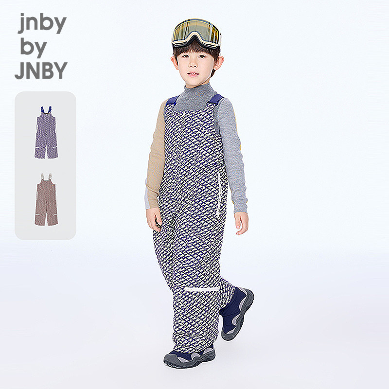 【运动系列】江南布衣童装裤子背带长裤宽松25冬男女童jnbyby