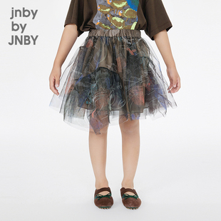 腰裙25夏女童jnbybyjnby1P5D10630 A型宽松短款 新款 江南布衣童装