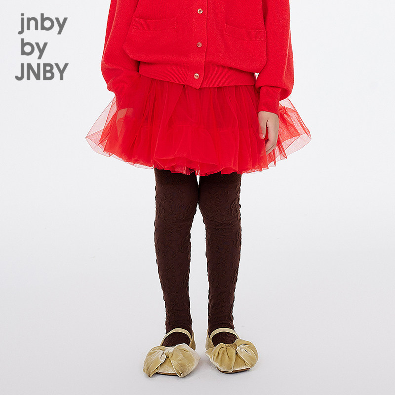 新款江南布衣童装宽松A型短款腰裙甜美清新25春女童jnbybyj