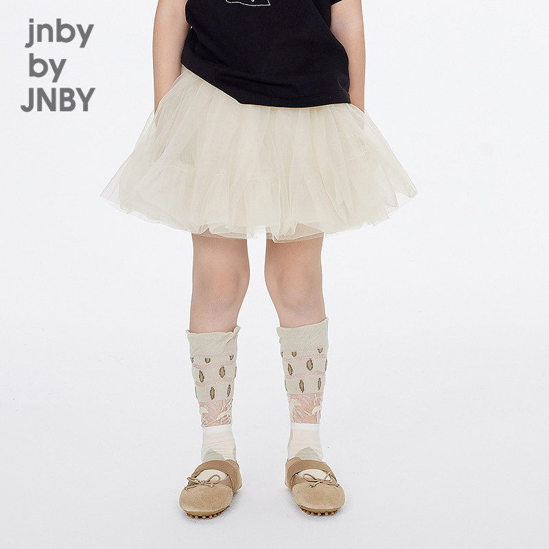 新款江南布衣童装宽松A型短款腰裙甜美清新25春女童jnbybyj