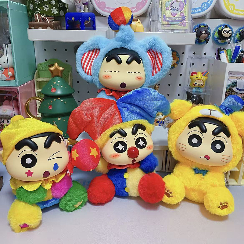 正版蜡笔小新幻想乐园盲盒公仔