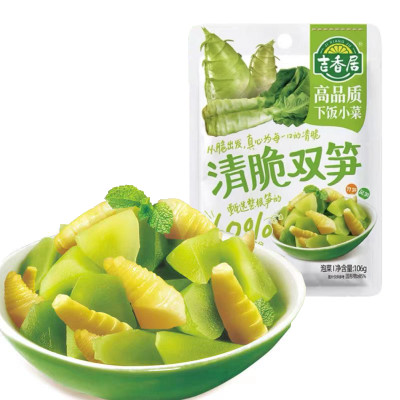 吉香居清脆106g袋装微辣泡菜小菜