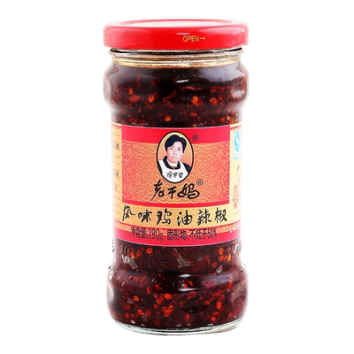 老干妈风味鸡油辣椒辣子鸡辣椒酱下饭菜拌饭酱老干妈旗舰店合集