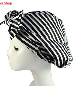 Waterproof Shower Cap Bathing Cap Thicken Elastic Bath Hat F