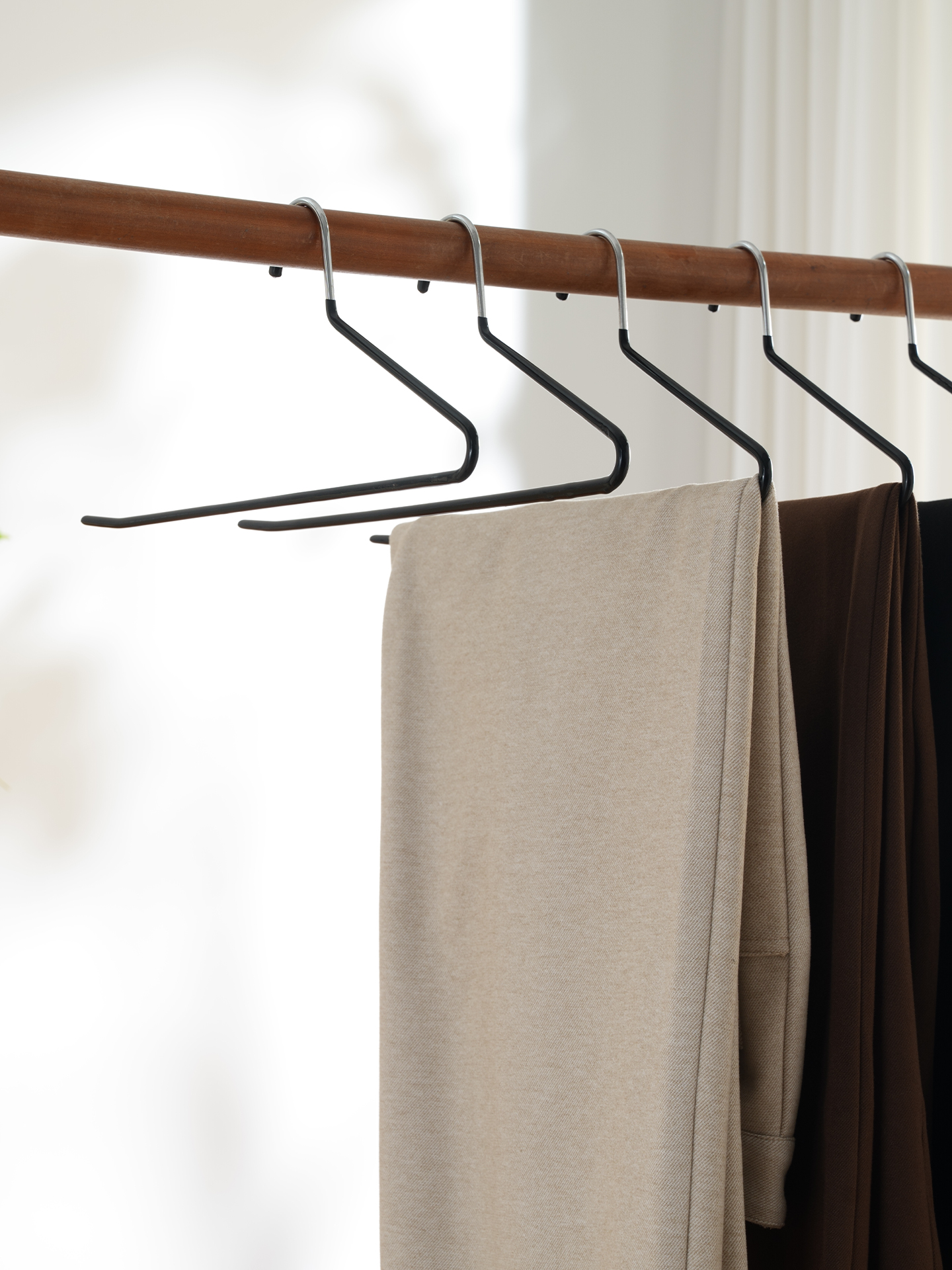 鹅形裤架Z形裤挂防滑无痕衣架专用Z形裤夹，用于晾晒裤子