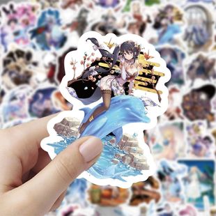 180张复苏的魔女贴纸二次元贴画装饰周边手机水杯手账防水diy贴纸