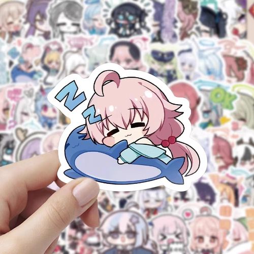 蔚蓝档案贴纸碧蓝档案表情包