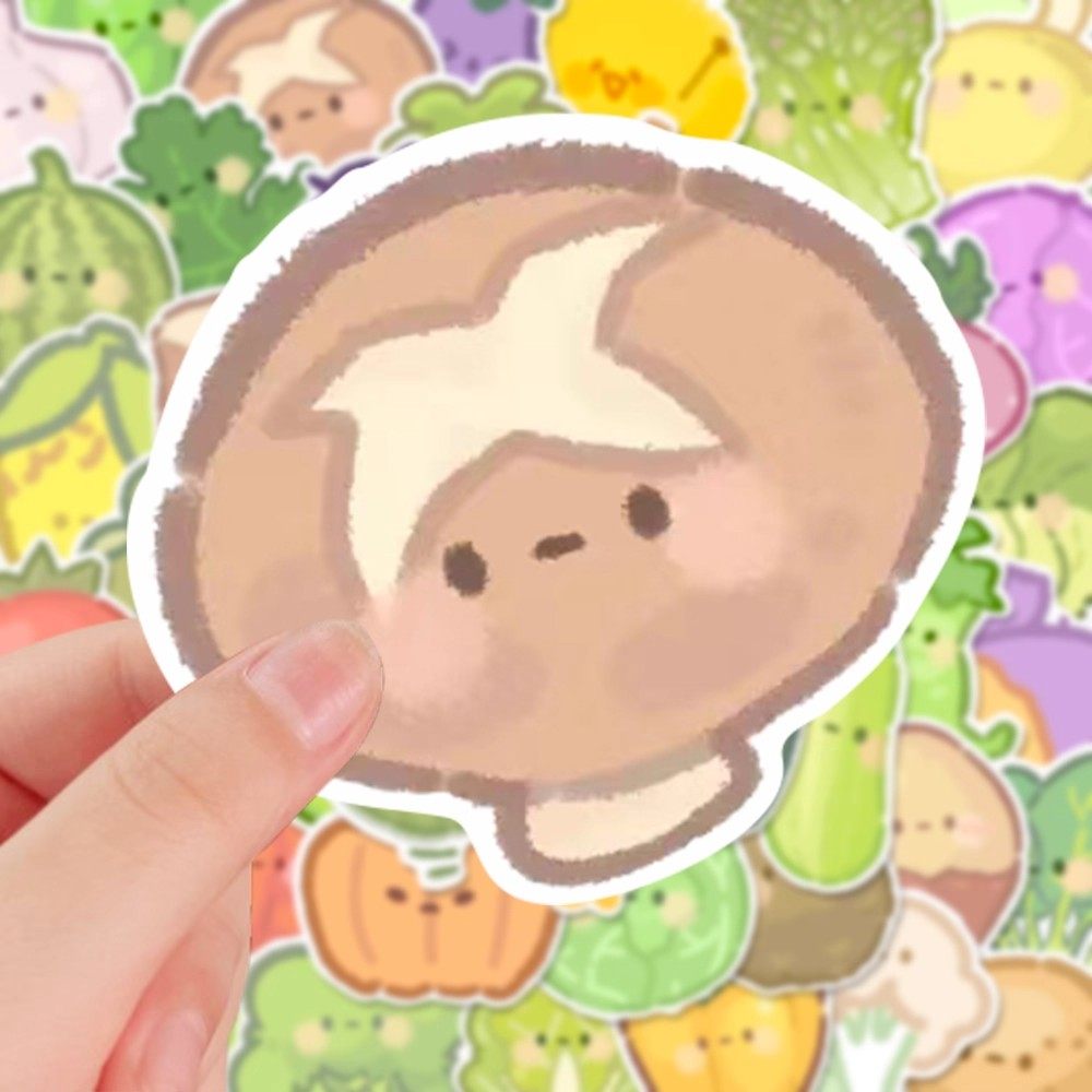 可爱蔬菜贴纸笔记本个性小贴纸标签diy装饰手账贴画卡通可爱防水,文具电教/文化用品/商务用品,贴纸/立体贴纸,淘宝优惠券,粉丝福利购,淘宝优惠卷
