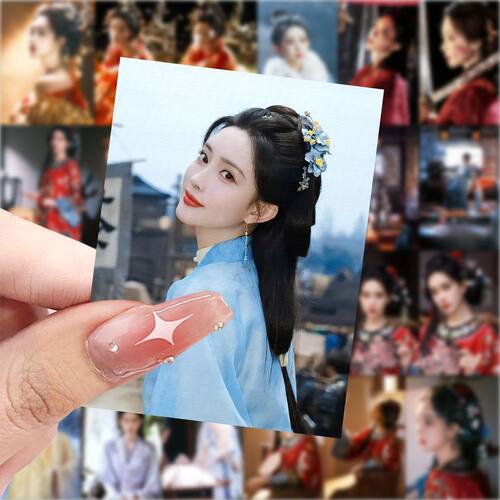 126贴孟子义贴纸美女明星神图高颜值ins风贴纸装饰diy平板电脑
