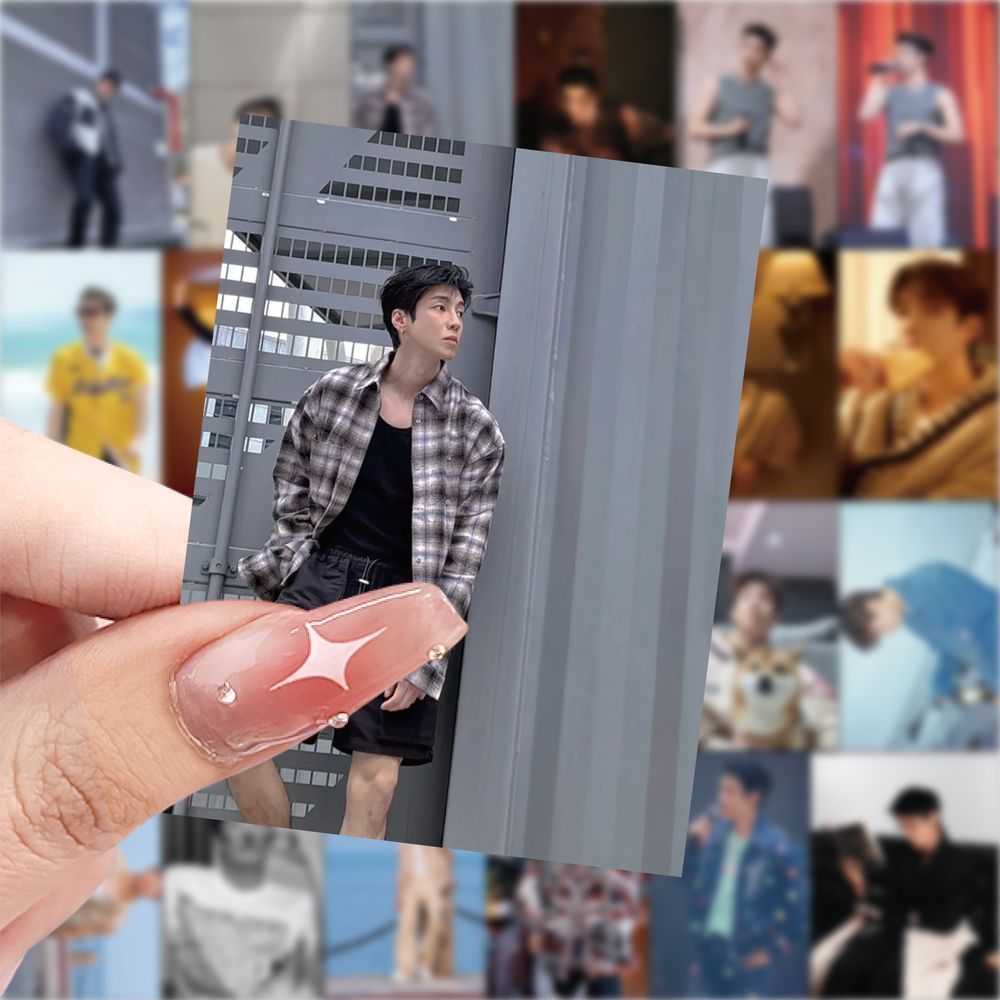 高瀚宇壁纸高颜值帅气贴画装饰ins网红周边贴画手机手账防水贴纸