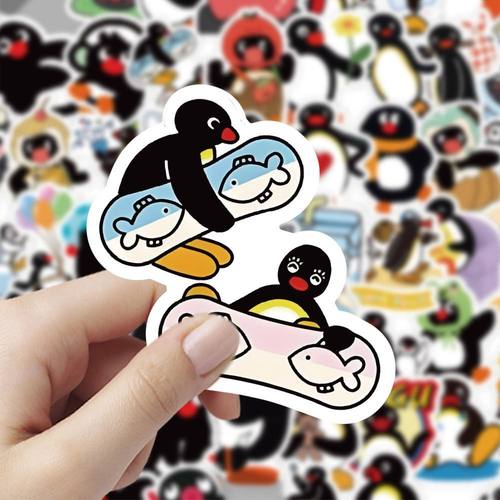 120张pingu企鹅卡通可爱贴纸