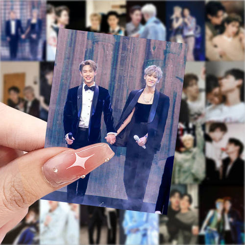 bkpp手帐贴纸以你的心诠释我的爱周边DIY手机壳创意装饰防水贴画