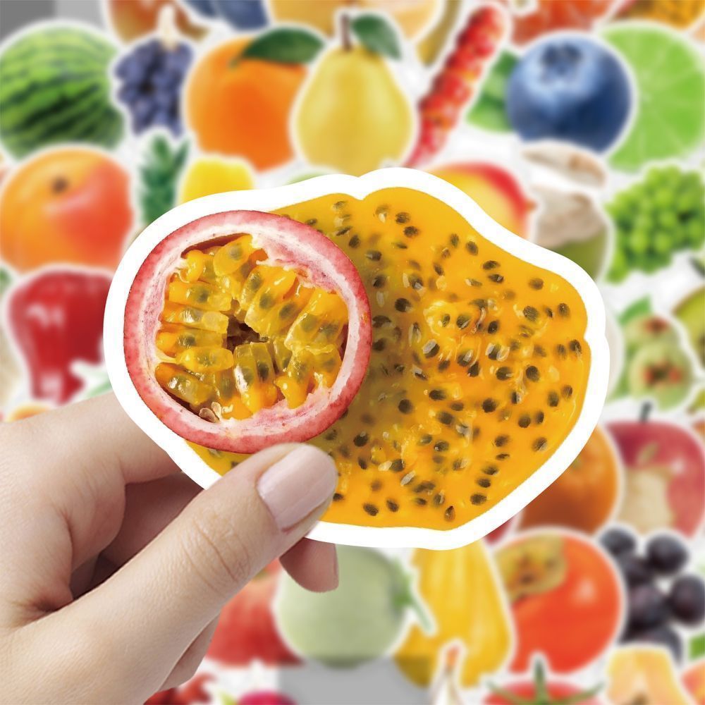 120张Q版卡通蔬菜可爱贴纸