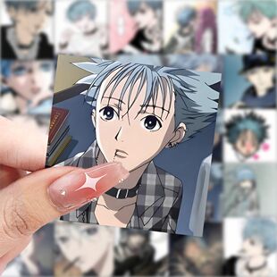 59张冈崎真一二次元动漫贴纸ins日系nana周边diy装饰手账手机贴画