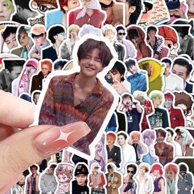 权志龙SEVENTEEN贴纸明星周边