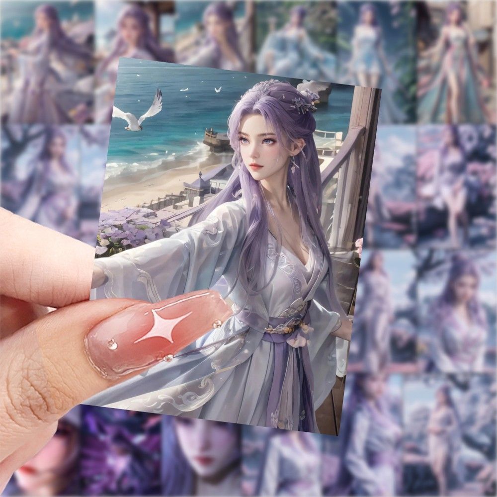 126张云霄仙子贴纸师兄啊师兄动漫同款周边贴画手机桌面通用装饰图片