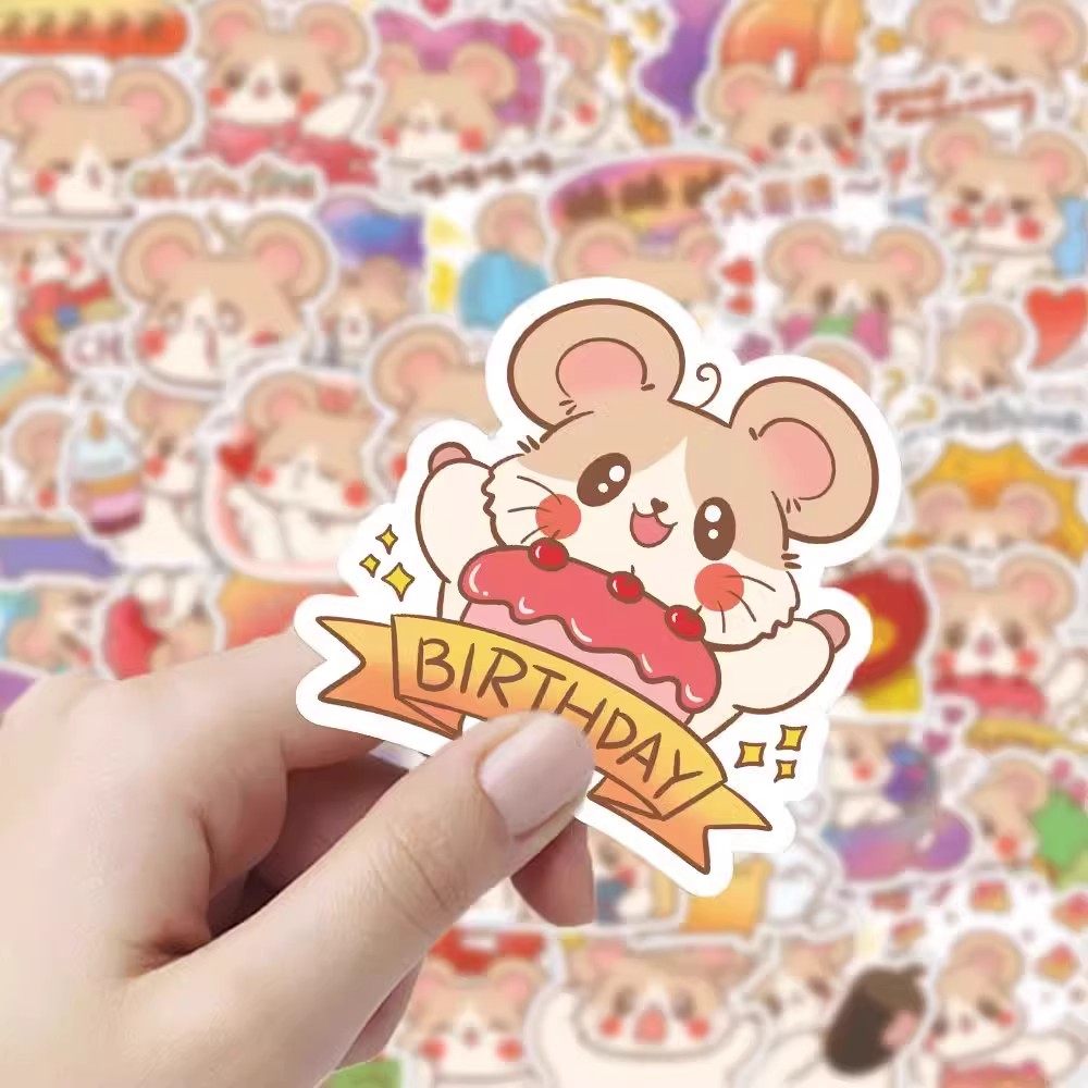 表情趣味卡通可爱创意装饰淘气鼠