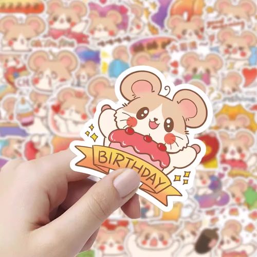 表情趣味卡通可爱创意装饰淘气鼠