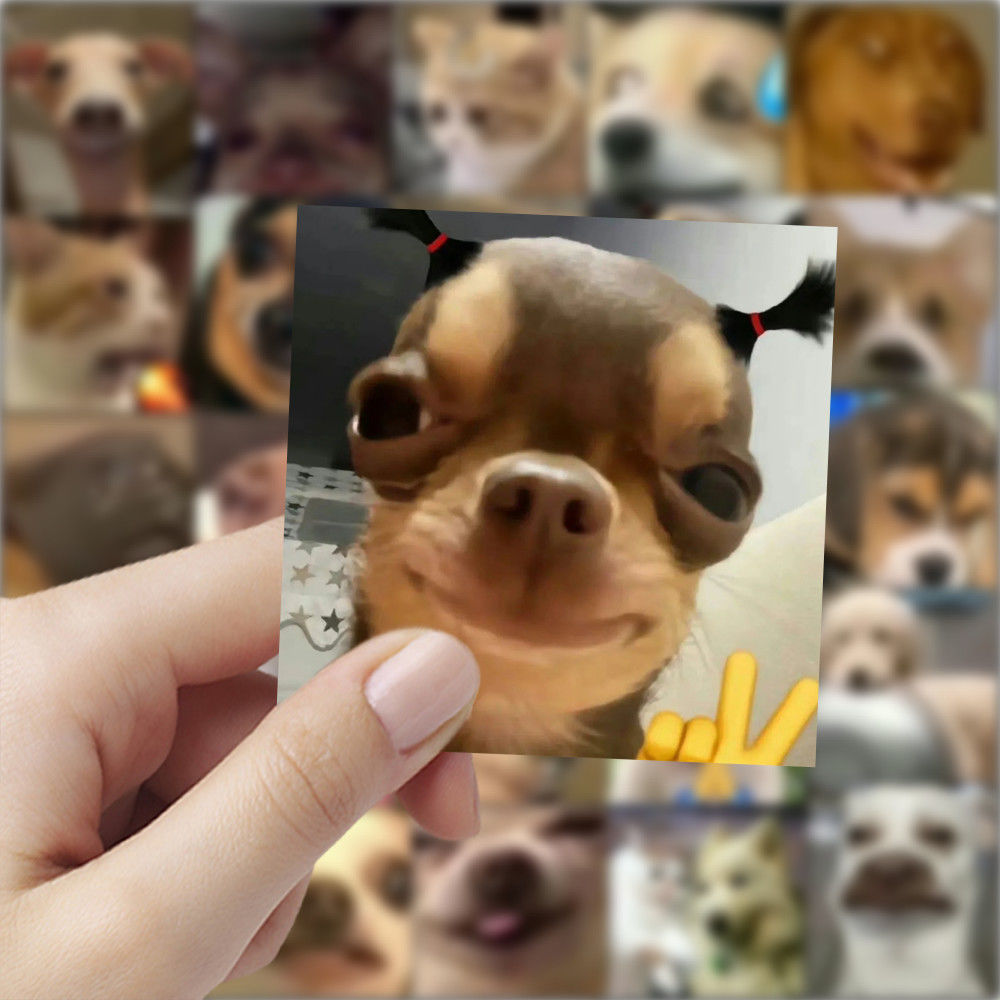 奇奇怪怪的表情贴纸网红爆款趣味个性手机壳手账装饰diy贴画防水