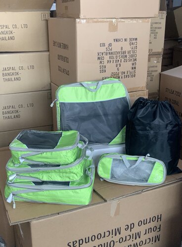 6件套～旅行收纳袋行李箱衣物分类整理袋多功能旅游收纳包套装