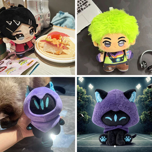 无畏契约大集合幽影猫猫瓦罗兰特挂件OMEN玩偶盖可捷风暮蝶